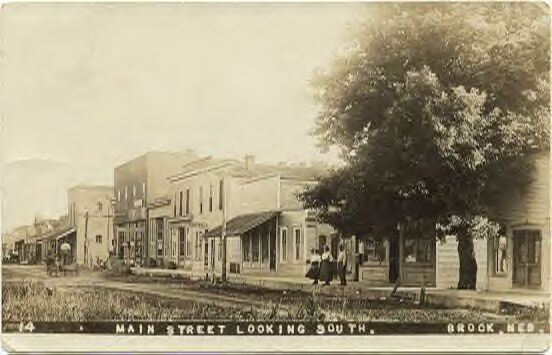 Brock, Nebraska Main Street Image